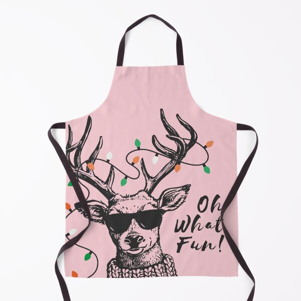 Item preview, Oh What Fun! Christmas Rudi - Pink designed and sold by StudioWibblee.