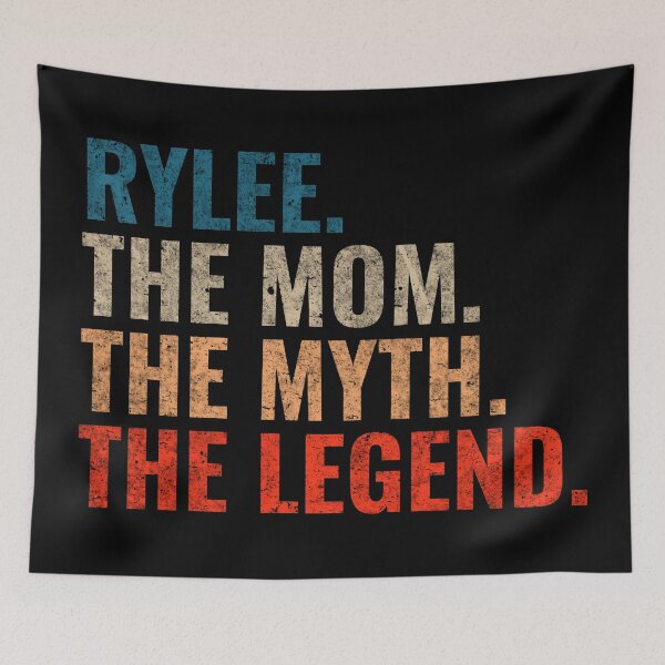 Item preview, Rylee The Mom The Myth The Legend Rylee Name Retro 70s distress designed and sold by Teelogic.