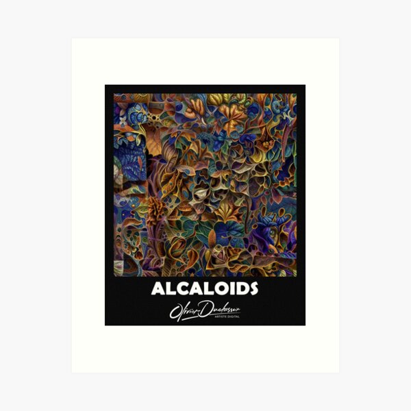 Aperçu de l'œuvre Alcaloids 113 créée et vendue par olivier duchossoir.