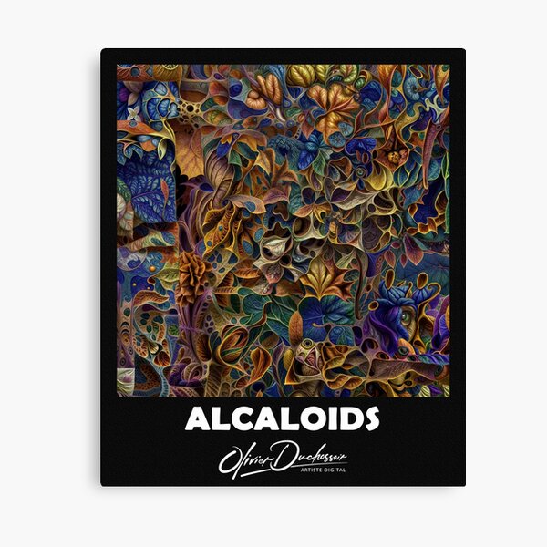 Aperçu de l'œuvre Alcaloids 113 créée et vendue par olivier duchossoir.