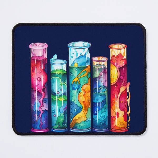 Item preview, Watercolor Science-Chemistry Test Tubes 2 designed and sold by GrinGalore.