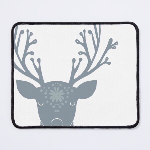 Item preview, Folk Art Christmas Reindeer designed and sold by Coastal Garden Design Studio.