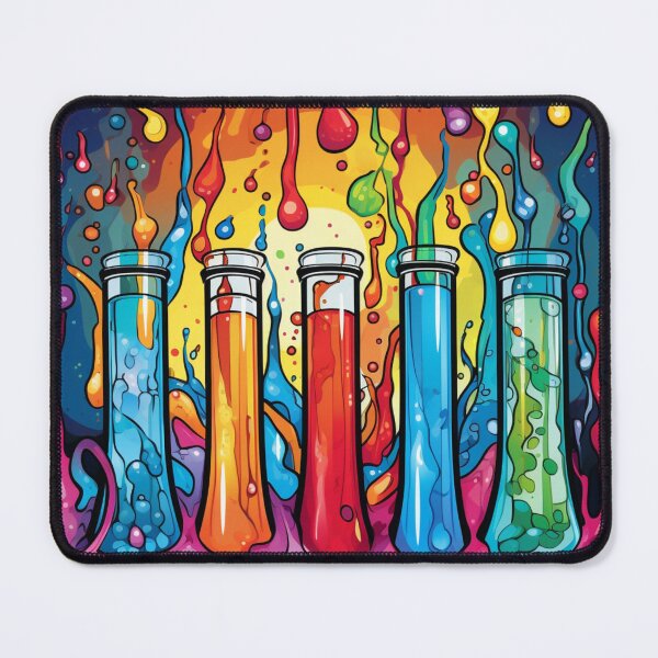 Item preview, Watercolor Science-Chemistry 5 Test Tubes designed and sold by GrinGalore.