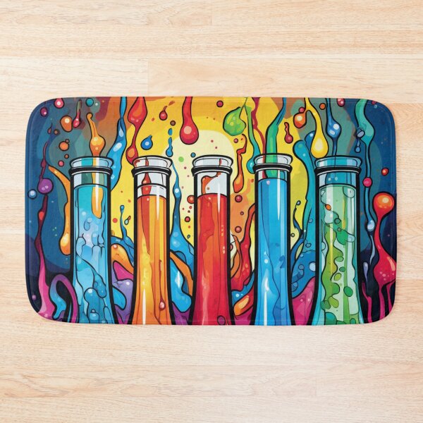 Item preview, Watercolor Science-Chemistry 5 Test Tubes designed and sold by GrinGalore.