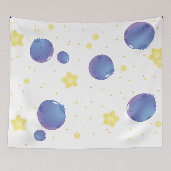 Item preview, Star Fruit & Blueberry Asteroids designed and sold by Bluefooted.