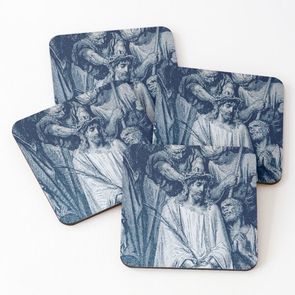 Item preview, Jesus with the Crown of Thorns - 1885 Holy Bible Illustration designed and sold by Saturnspx.