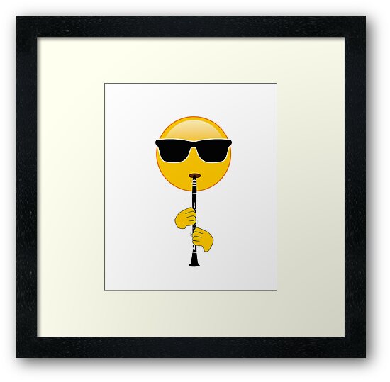 "Emoji Playing Framed Art Print by customshirtgirl Redbubble