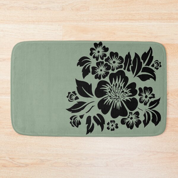Item preview, Hibiscus Floral Summer Cut-Out Stencil-Style 2 designed and sold by taiche.