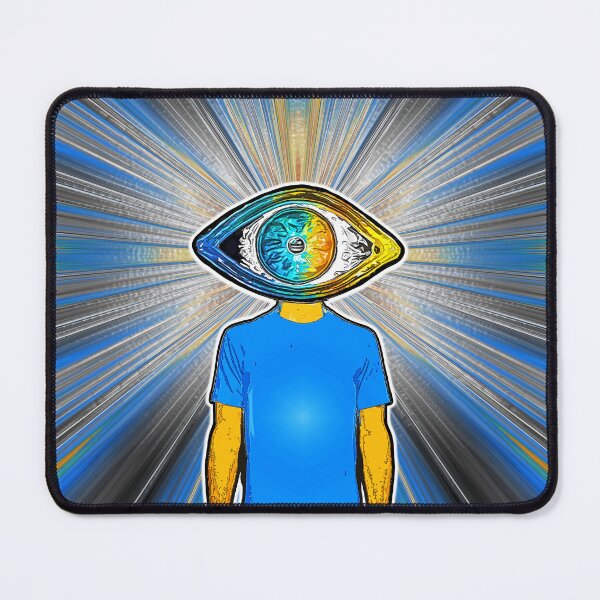 Item preview, EyemanTunnel/BlueGold designed and sold by Klaus Bremner (Autotelic Art).