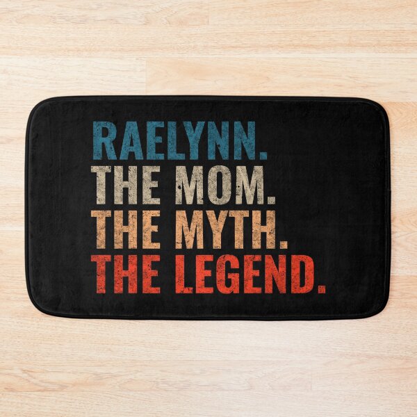 Item preview, Raelynn The Mom The Myth The Legend Raelynn Name Retro 70s distress designed and sold by Teelogic.