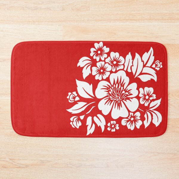 Item preview, Hibiscus Floral Summer Cut-Out Stencil-Style 3 designed and sold by taiche.