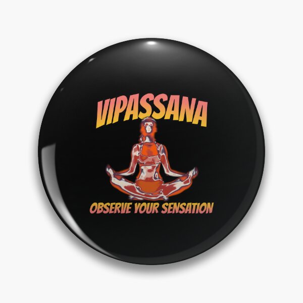 Item preview, Vipassana Meditation, Observe Your Sensation, Equanimity designed and sold by GraTEEtude.