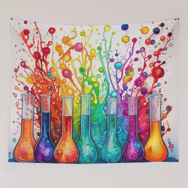 Item preview, Watercolor Science-Chemistry 7 Test Tubes designed and sold by GrinGalore.