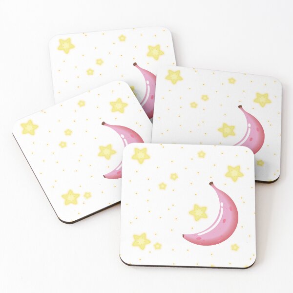 Item preview, Star Fruit and Banana Moon (Pink Banana Version) designed and sold by Bluefooted.