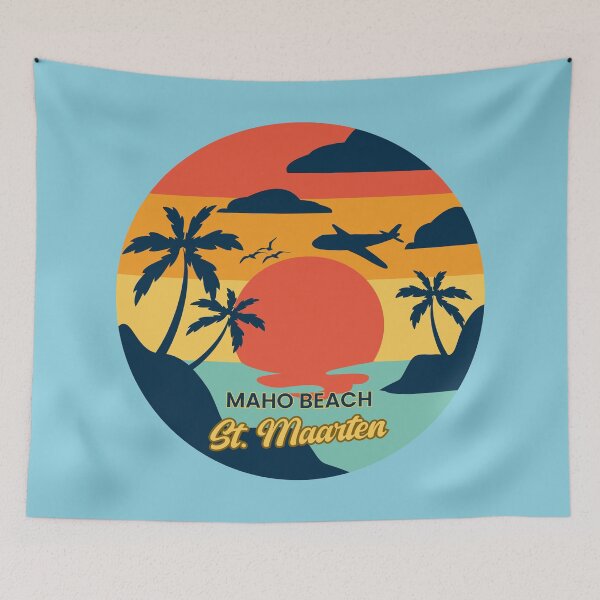 Item preview, Maho beach St. Maarten designed and sold by T&C Finesse.