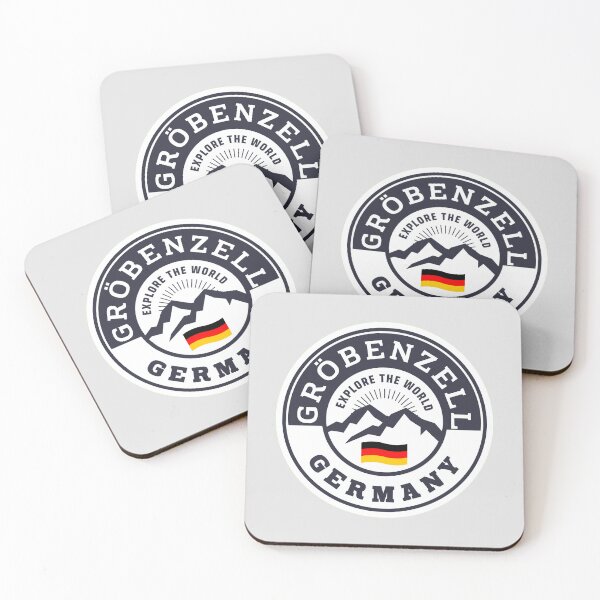 Item preview, Gröbenzell Germany Black and White Crest designed and sold by World Designs.