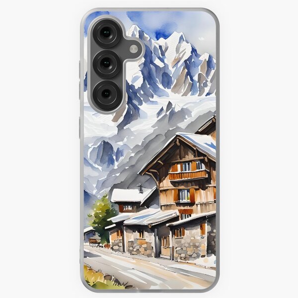 Item preview, The Alps in France - Watercolour Style designed and sold by Country-Artist.