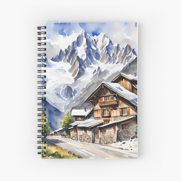 Item preview, The Alps in France - Watercolour Style designed and sold by Country-Artist.