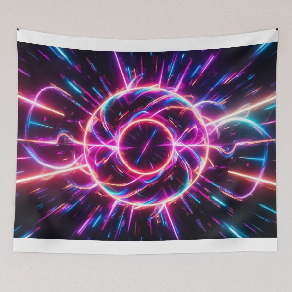 Item preview, Neon Dreams in a Cyber Realm designed and sold by eXtraHumans.