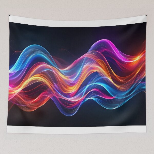 Item preview, The Dance of Sound and Light - Sound Waves designed and sold by eXtraHumans.