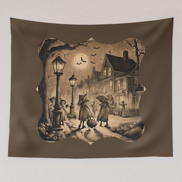 Item preview,  Gothic Vintage Halloween Night designed and sold by Diclebaybas.