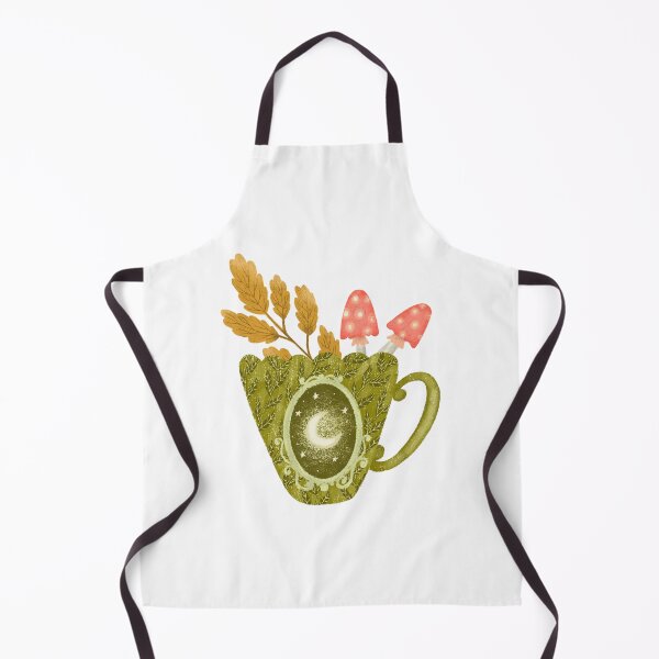 Item preview, Whimsical cottagecore style teacup designed and sold by pinkyfish1010.