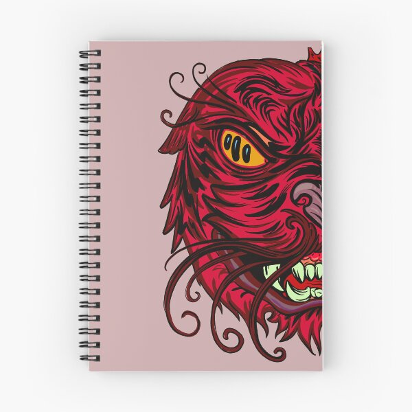 Item preview, demon red king tiger designed and sold by AZTECartoon.