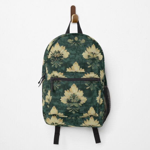 Item preview, Stylish Emerald Green Jacquard designed and sold by Deepestblue.