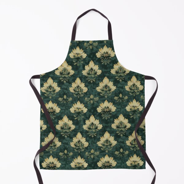 Item preview, Stylish Emerald Green Jacquard designed and sold by Deepestblue.