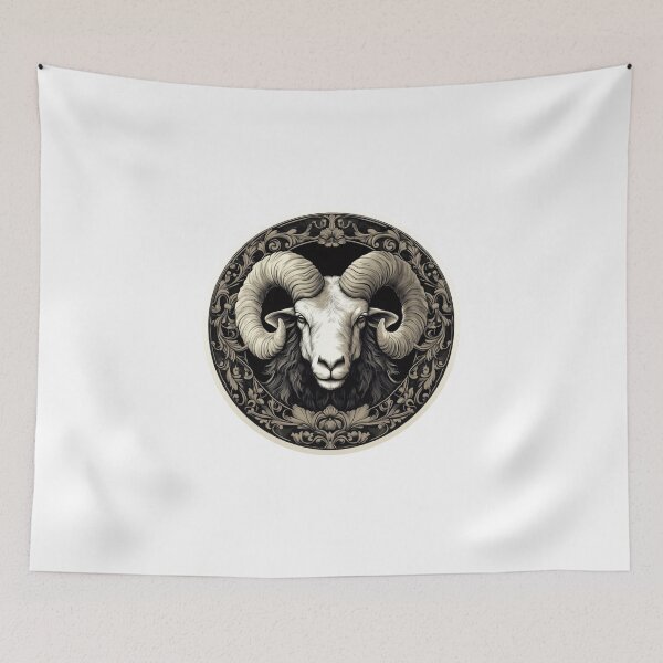 Item preview, Cute ram // angry ram // flowers // majestic // ram poster // hunter designed and sold by SMARTKIT  DESIGNAGENCY.