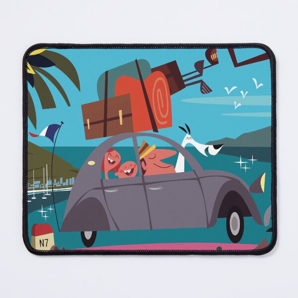 Item preview, La Route du Soleil poster designed and sold by GAGodel.