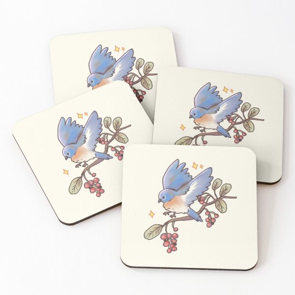 Item preview, Bluebird on branch  designed and sold by Mayarartsy.
