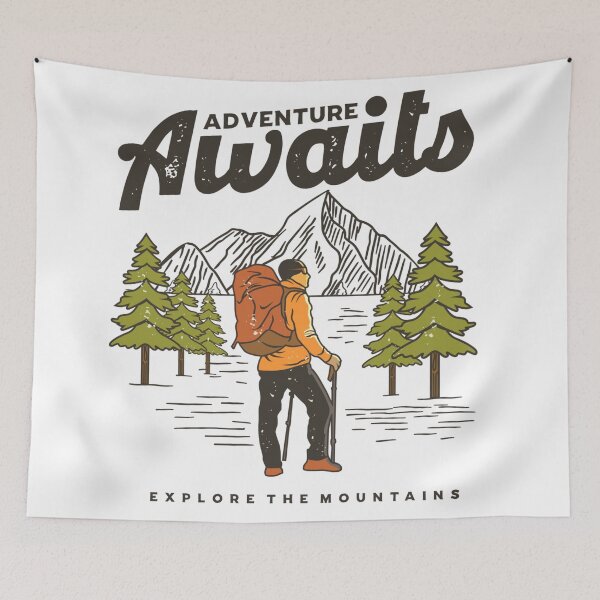 Item preview, Adventure Awaits - Embrace the Journey designed and sold by Jackson-Will.