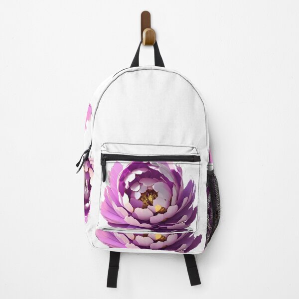Item preview, peony purple gold designed and sold by Rainbow Paws Garden.