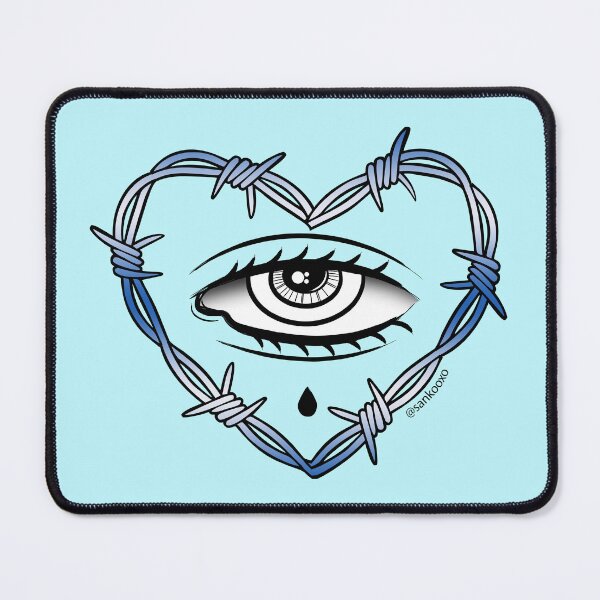 Item preview, fenced heart designed and sold by Sank8.
