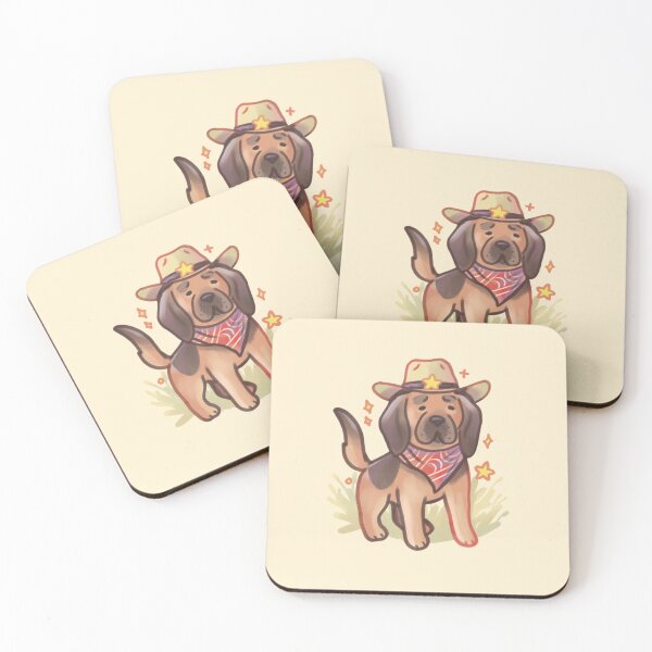 Item preview, Cowboy bloodhound  designed and sold by Mayarartsy.