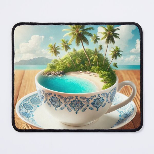 Item preview, Tropical Teacup Oasis designed and sold by WildVista.