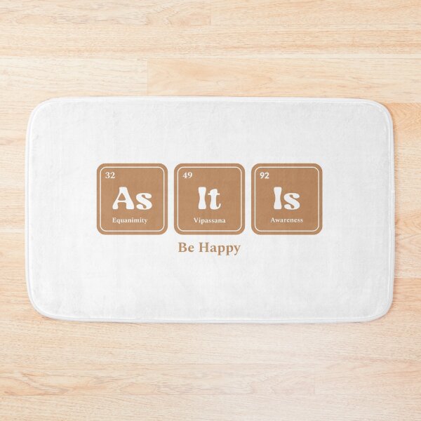 Item preview, As It Is Equanimity Vipassana Meditation Awareness Chemistry Periodic Table designed and sold by GraTEEtude.
