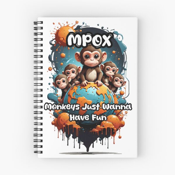 Item preview, Monkeys Just Wanna Have Fun designed and sold by My Secret Monster.