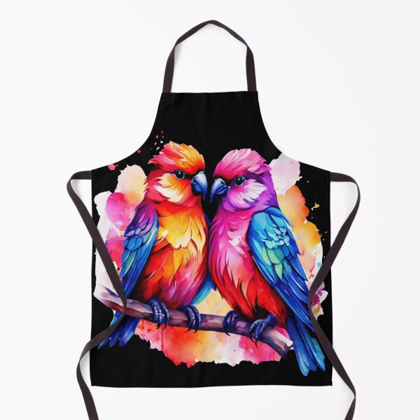 Item preview, Cute Colorful Love Birds designed and sold by BirdsnStuff.