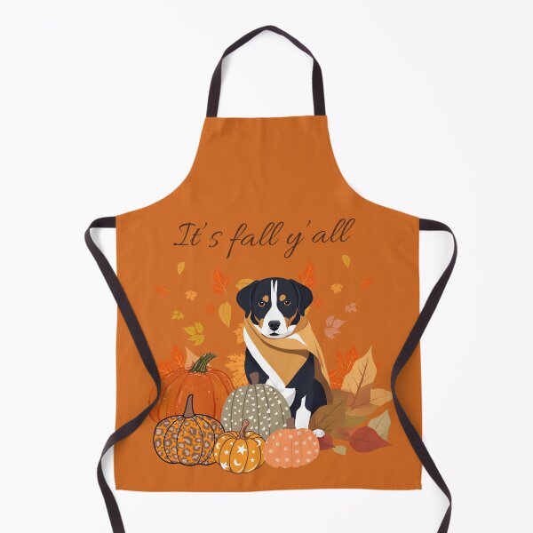 Item preview, Copy of 'It's Fall Y'all - Karst Shepherd Dog with Pumpkins and Leaves" designed and sold by GoodyPaws.