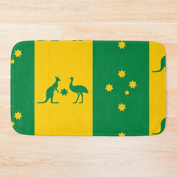 Item preview, Australia Sport Team Crest 2024 edition with Southern Cross  designed and sold by Kangaroo Sun.
