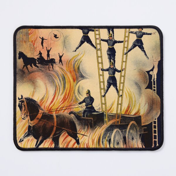 Item preview, Soviet era poster depicting firefighters designed and sold by colliophoto.