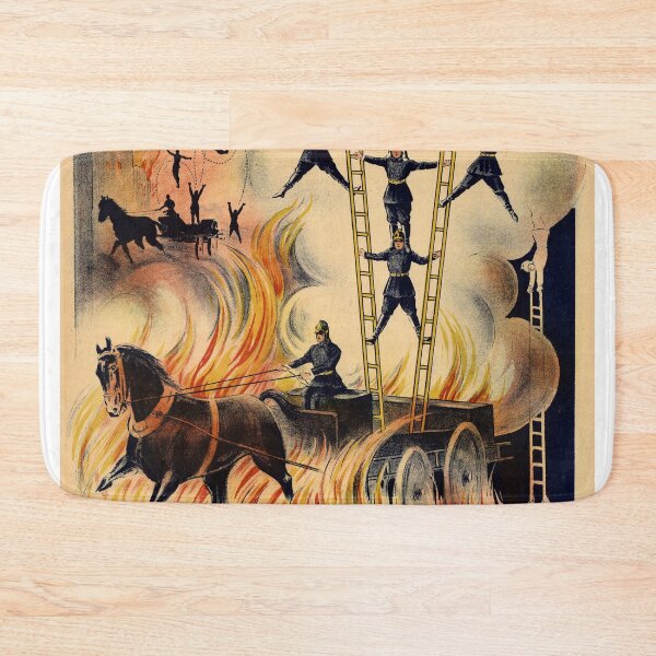 Item preview, Soviet era poster depicting firefighters designed and sold by colliophoto.