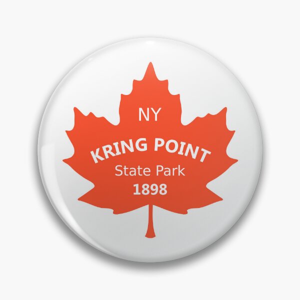 Item preview, Kring Point State Park New York Maple Leaf designed and sold by bivenart.