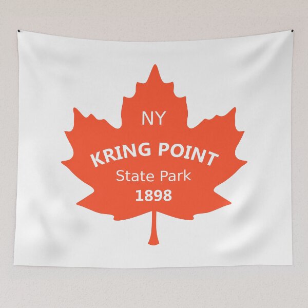 Item preview, Kring Point State Park New York Maple Leaf designed and sold by bivenart.