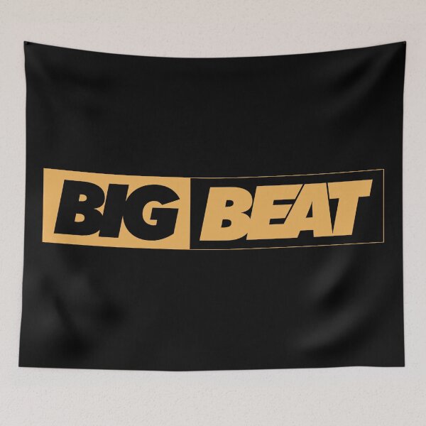 Item preview, Vintage Brown Big Beat Label designed and sold by yatdeane.