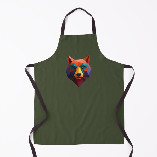 Item preview, A traditional devil mask, origami, bear vector art  designed and sold by VugArtShop.