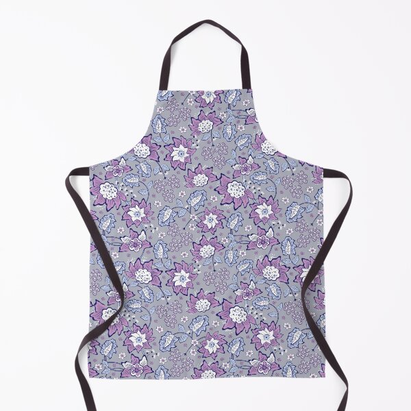 Item preview, Cheerful Folk, Light lilac flowers on a gray background designed and sold by Alex  Blud.