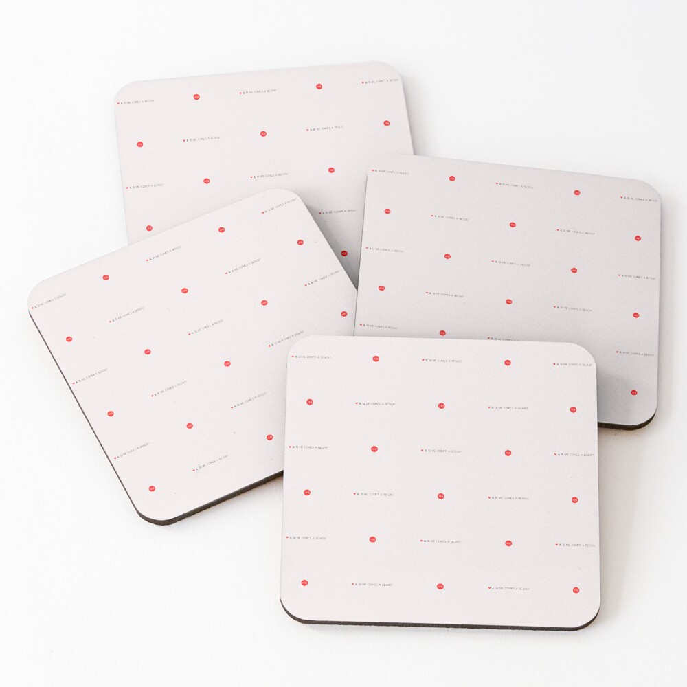 Item preview, Coasters (Set of 4) designed and sold by XUSRedbubble.